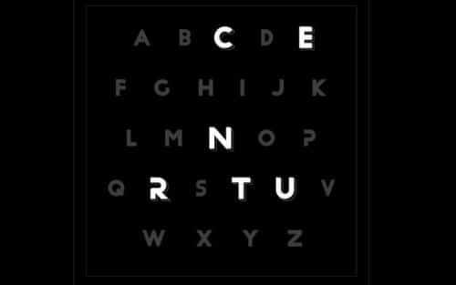 Current Typeface Font