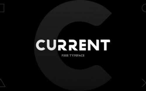 Current Typeface Font
