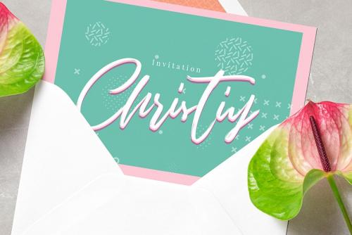 Cursive Script Font