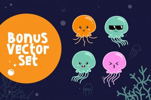 Cute Jellyfish Font