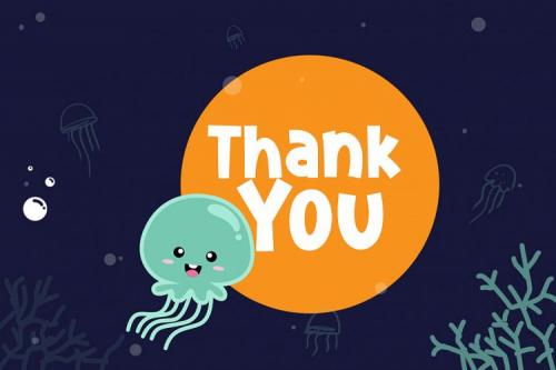 Cute Jellyfish Font