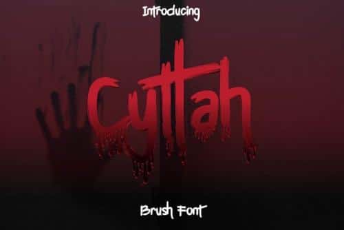 Cyttah Graffiti Font