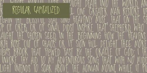 DK Paradise Lost Font