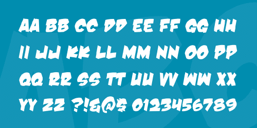 Damn Noisy Kids Font