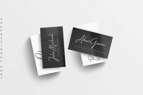 Darcey Oliver Signature Font