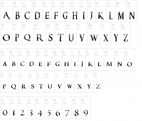 Darks Skyrim Font