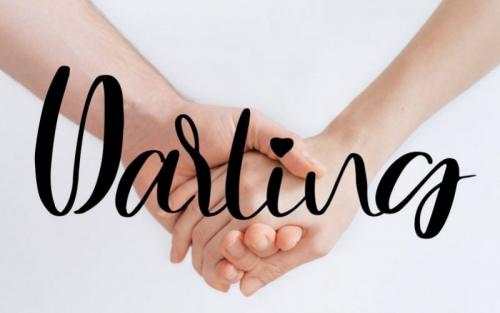 Darling Calligraphy Font