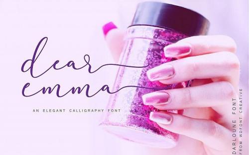 Darloune Calligraphy Font