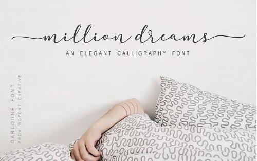 Darloune Calligraphy Font