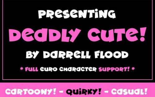 Deadly Cute Font