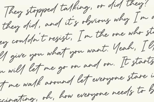 Dementor Script Font