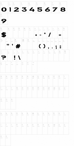 Denver Bronco Custom Font