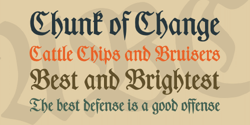 Des Malers Fraktur Font