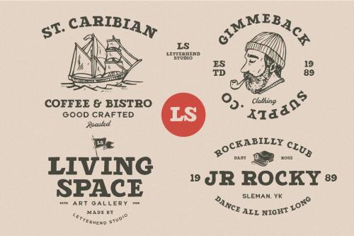 Detroit Slab Serif Font
