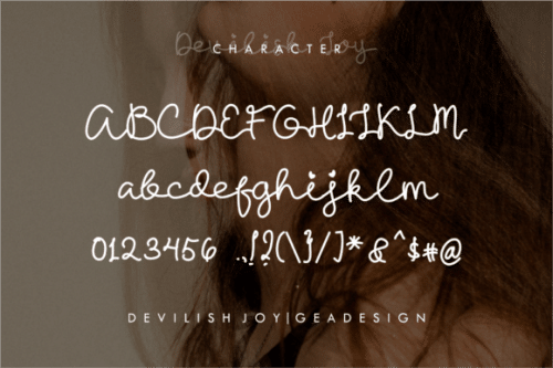 Devilish Joy Font