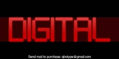 Digital Tech Font