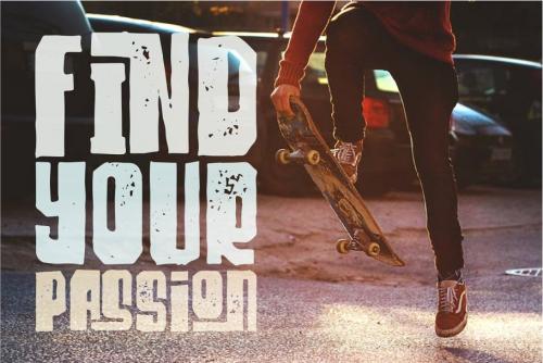 Dirty Rock Typeface Font