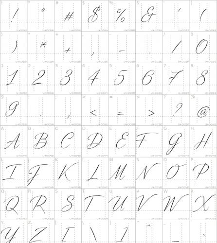 Distant Stroke Font