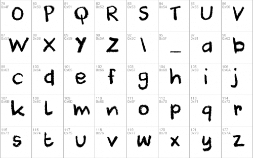 Dk Cool Crayon Font