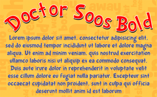 Doctor Soos Cat In The Hat Fonts
