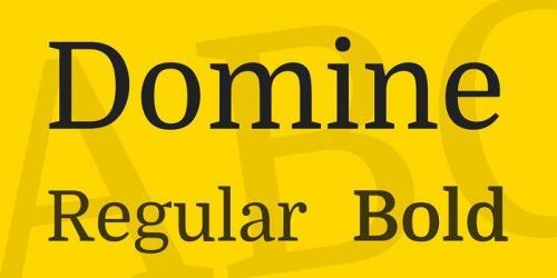 Domine Font