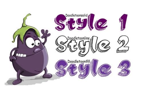 Doodletoon Cartoon Font