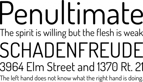 Dosis Font