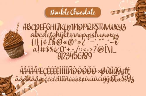 Double Chocolate Script Font