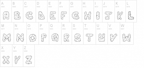 Dripping Cool Dripping Slime Font