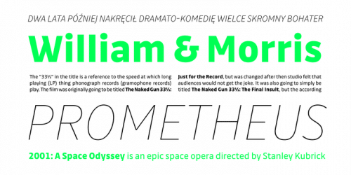 Drive Font Family