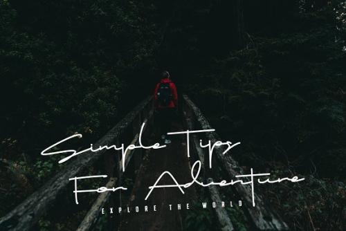Drop Stay Handwritten Font