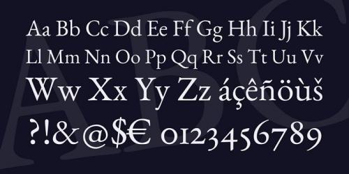EB Garamond Avengers Infinity War Credits Font