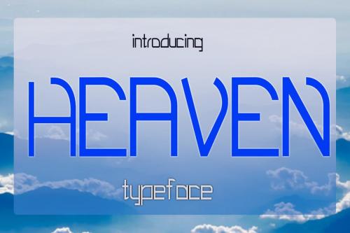 EP Heaven Typeface