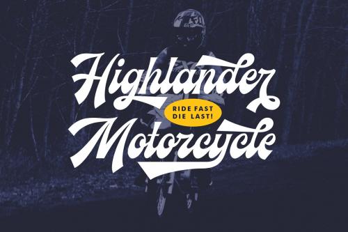 Ecentric Script Font