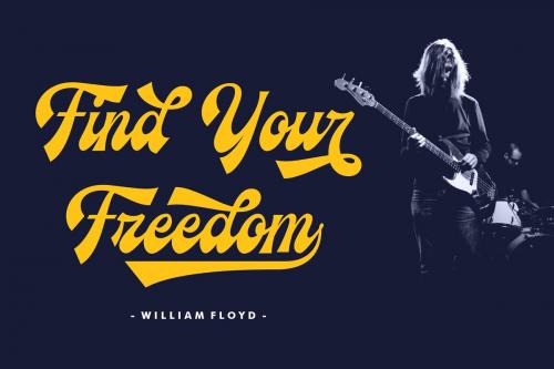 Ecentric Script Font