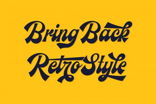Ecentric Script Font