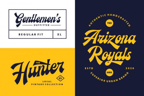 Ecentric Script Font