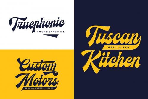 Ecentric Script Font