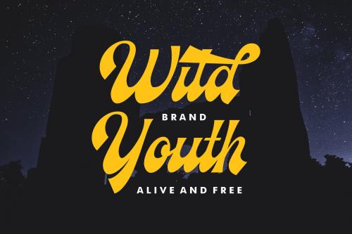Ecentric Script Font