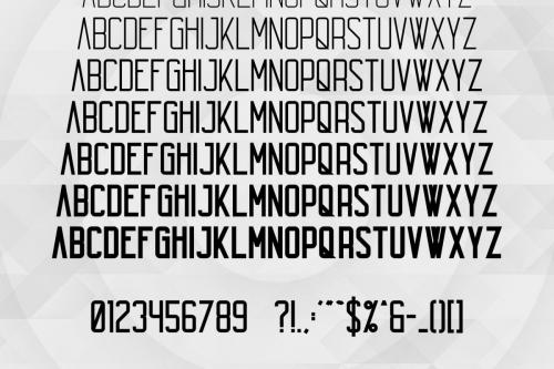 Echo Font Family Bonus