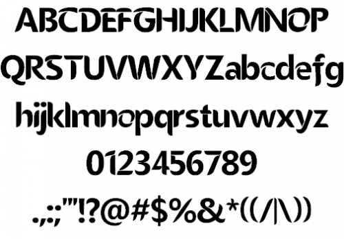 Edge Font