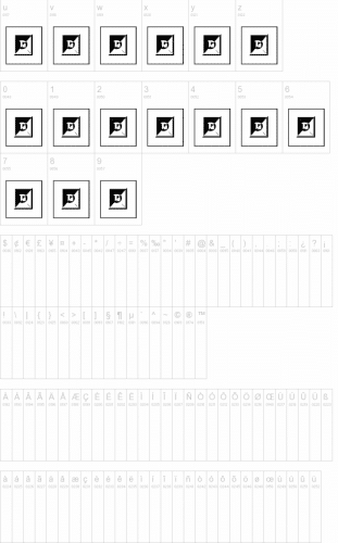 Egyptian Font