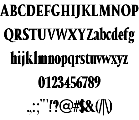 Eighties Horror Font