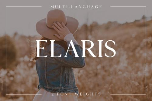 Elaris Serif Font