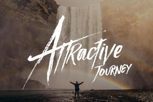 Electric Vibe Brush Font