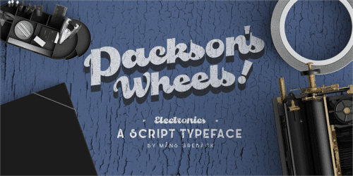 Electronics Font