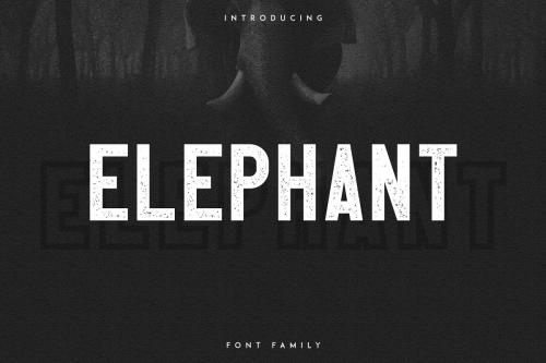 Elephant Font