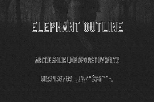 Elephant Font