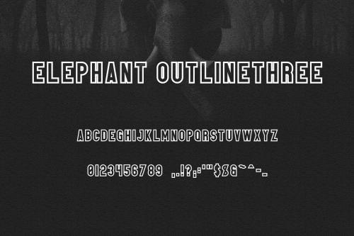 Elephant Font