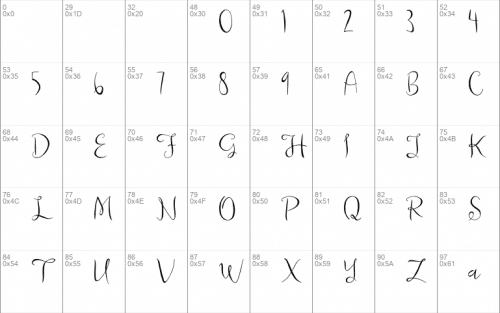 Emma Script Style Font